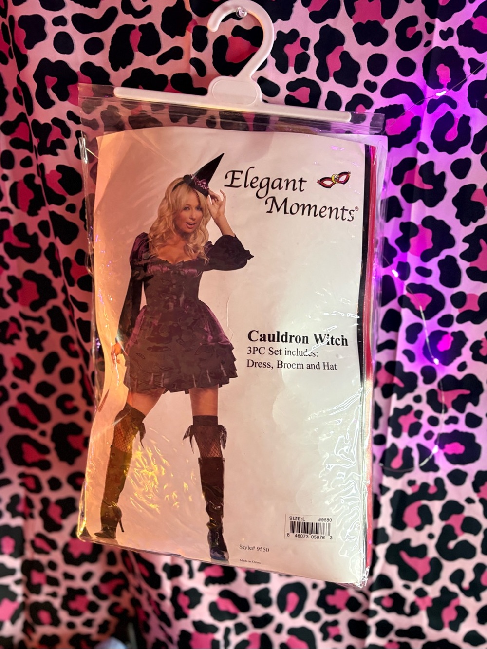 Y2K NEW IN PACKAGE Deadstock Halloween costume set witch
